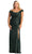 May Queen RQ7950 - Off Shoulder Sequin Evening Gown Evening Dresses 4 / Huntergreen