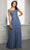 MGNY By Mori Lee - 72419 Illusion Square A-Line Evening Dress Mother of the Bride Dresses
