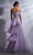 MNM Couture - G1282 Sheer Corset Bodice Ruffle A-Line Gown Evening Dresses