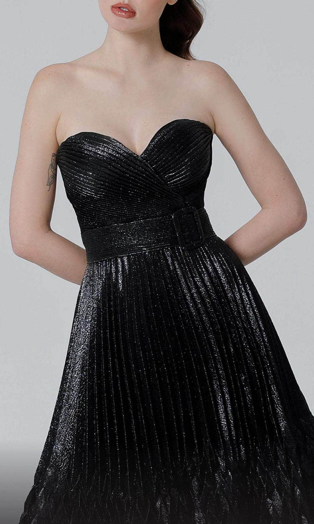 origami sequin dress Origami Evening Gown