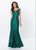 Montage by Mon Cheri - 119932 Allover Lace Trumpet Gown Evening Dresses 0 / Emerald