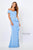 Montage by Mon Cheri 221976W - Ruffle Draped Evening Gown Special Occasion Dress