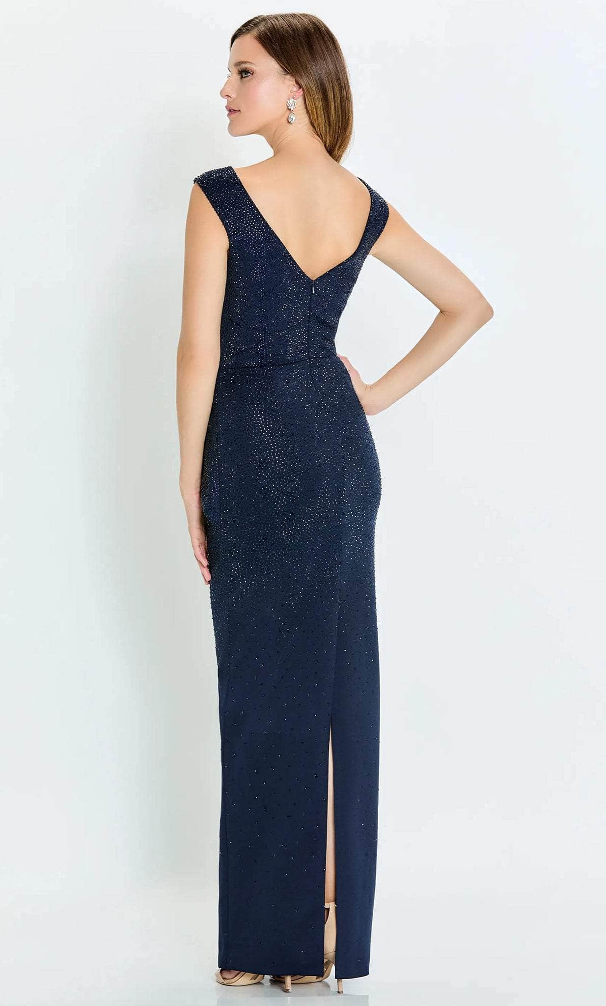 Montage by Mon Cheri M536 Beaded Peplum Evening Gown – Couture Candy