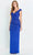 Montage by Mon Cheri M536 - Beaded Peplum Evening Gown Evening Dresses 4 / Royal Blue