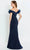 Montage by Mon Cheri M538 - Ruffled Off Shoulder Prom Gown Mother of the Bride Dresses