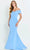 Montage by Mon Cheri M539 - Off Shoulder Mermaid Evening Gown Evening Dresses 4 / Powder Blue