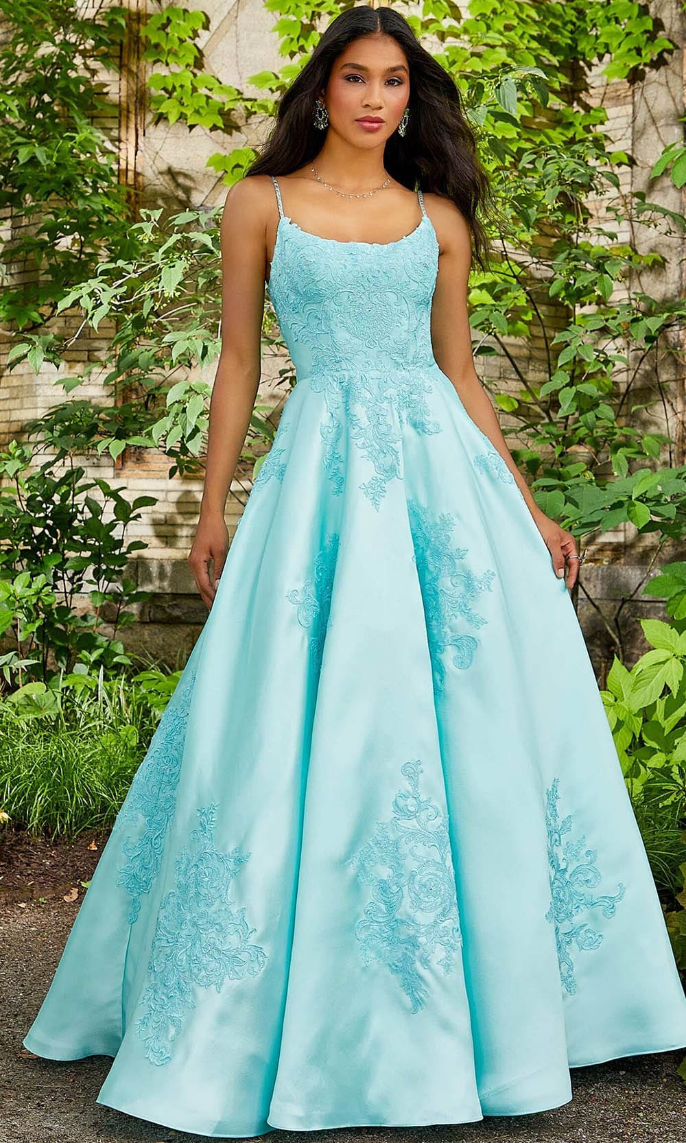 Mori Lee 47056 - Sleeveless Scoop Neck Prom Dress Mori Lee 47056 - Sleeveless Scoop Neck Prom Dress