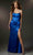 Mori Lee 48019 - Scoop Neck Corset Prom Gown Evening Dresses 00 / Royal