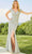 Mori Lee 72514 - Faux Wrap Bodice Evening Dress Prom Dresses 00 / Silver Sage