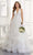 Mori Lee Bridal - 5866 Arabella Halter Tiered Tulle Wedding Gown Wedding Dresses 0 / Ivory/Sand/Honey