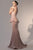 Nicole Bakti - 581 One Shoulder Peplum Trumpet Dress Evening Dresses
