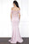 Nicole Bakti - 592L Off-Shoulder Lace Bodice Mermaid Gown Prom Dresses