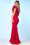 Nicole Bakti - 621 Petal Appliqued Long Mermaid Gown Evening Dresses