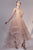 Nicole Bakti - 6792 Asymmetric Neck High Low A-line Dress Formal Gowns 0 / Taupe