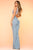 Nicole Bakti - 6804 Sleeveless Illusion Sheer Bodice Fitted Long Gown Evening Dresses