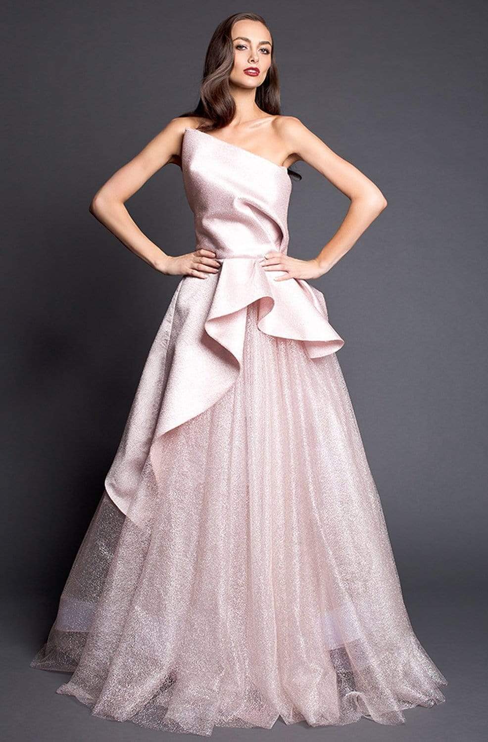 Nicole Bakti 6960 Prom Dress - Blush | NewYorkDress Nicole Bakti 6960 Prom Dress - Blush | NewYorkDress