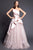 Nicole Bakti - 6960 Strapless Asymmetric Ruffled Peplum A-line Gown Prom Dresses