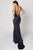 Nicole Bakti - 6969 Embellished Plunging V-neck Trumpet Dress Evening Dresses