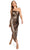 Nicole Bakti 7187 - Metallic One Shoulder Dress Special Occasion Dress
