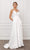 Nox Anabel - E484 Plunging V Neck A-Line Dress Wedding Dresses