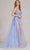 Nox Anabel G1149 - Embroidered Plunging V-Neck Prom Gown Prom Dresses