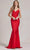 Nox Anabel K490 - Sleeveless Open Back Long Dress Evening Dresses 00 / Red