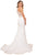 Nox Anabel - W901 Lace Illusion Trumpet Dress Evening Dresses