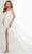 Panoply - 14085 Cape Cascade Plunging Mermaid Gown Special Occasion Dress