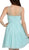 Poly USA - 7006 Sleeveless Illusion Neck Chiffon A-line Dress Bridesmaid Dresses