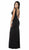 Poly USA - 8168 Illusion Cutout Scoop Jersey Gown Special Occasion Dress