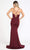 Poly USA - 8376 Spaghetti Strap High Slit Trumpet Dress Prom Dresses