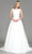 Poly USA 8534 - Bateau Neck Sleeveless Bridal Gown Bridal Dresses