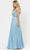 Poly USA 8600 - Accordion Pleated Sleeveless Formal Gown Prom Dresses