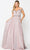 Poly USA 8664 - Off-shoulder Sweetheart Neckline Long Gown Prom Dresses