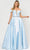 Poly USA 8680 - Off-Shoulder Mikado Dress Prom Dresses XS / Blue