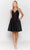 Poly USA 8698 - Sleeveless Plunging V-neck Cocktail Dress Cocktail Dresses