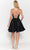 Poly USA 8730 - Sleeveless Sequined Bodice Short Dress Cocktail Dresses