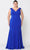 Poly USA W1022 - Sleeveless Plunging V-Neck Formal Dress Evening Dresses