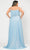 Poly USA W1038 - Square Neck Sleeveless A-Line Gown Special Occasion Dress