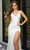 Portia and Scarlett - Hugo Gown Ruched Slit Gown Special Occasion Dress