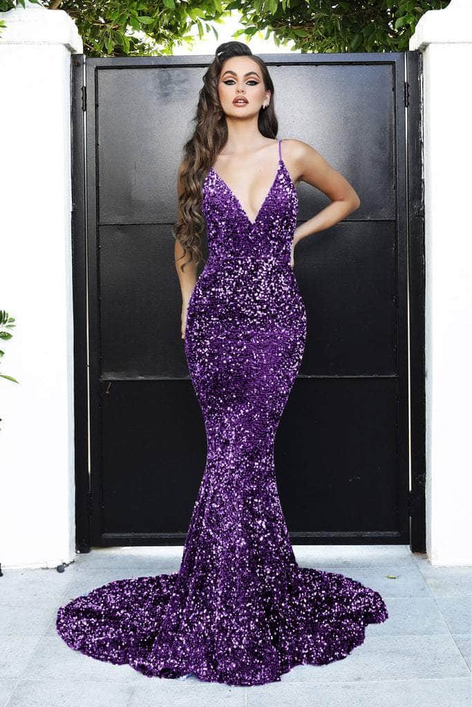 bedazzled prom dress Portia and Scarlett