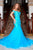 Portia and Scarlett - PS21251 Off Shoulder Glittered Trumpet Gown Evening Dresses