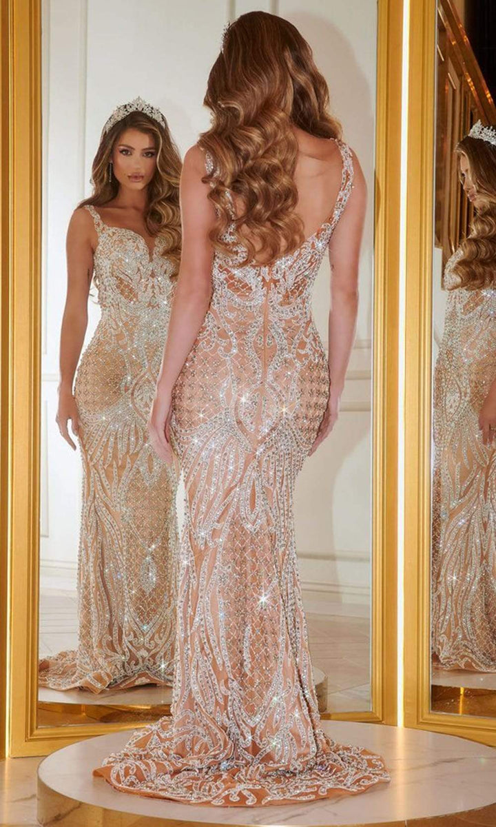 Portia and Scarlett's Shimmering Embellished Evening Gown for Unforgettable Nights main image 0