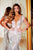 Portia and Scarlett - PS22401C Plunging V-Neck Glittering Long Gown Prom Dresses