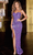 Portia and Scarlett PS22510 - Strapless Sequin Prom Dress In Purple