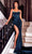 Portia and Scarlett PS23274 - Beaded Sweetheart Evening Gown Prom Dresses 0 / Teal