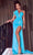 Portia and Scarlett PS23278 - Beaded Sweetheart Prom Gown Special Occasion Dress 0 / Blue