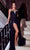 Portia and Scarlett PS23331 - Jewel Trimmed Corset Evening Dress Evening Dresses 0 / Black