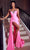 Portia and Scarlett PS23331 - Jewel Trimmed Corset Evening Dress Evening Dresses 0 / Pink