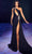 Portia and Scarlett PS23369 - Split Cutout Evening Dress Prom Dresses 0 / Black